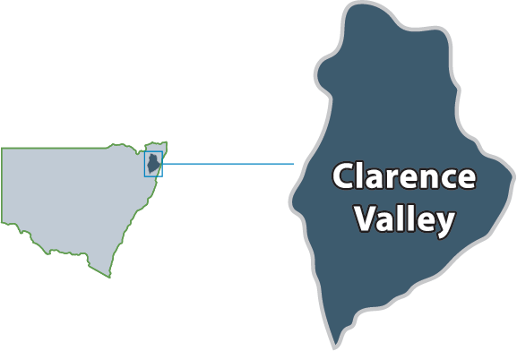 Clarence Valley Map