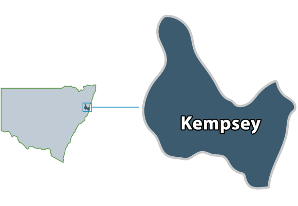 Kempsey Map