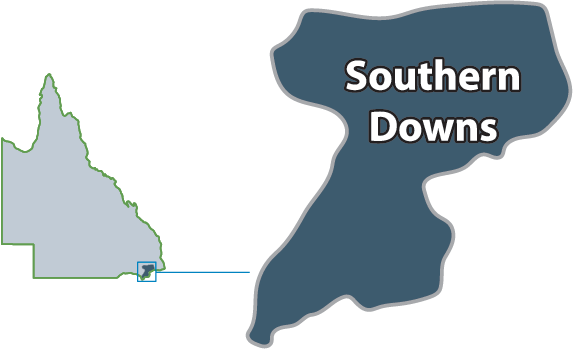 Southern Downs Map