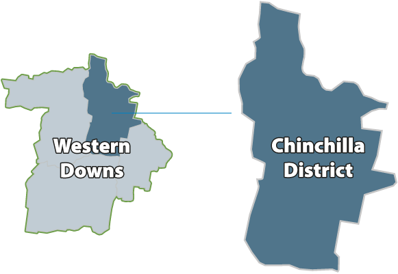 Chinchilla District Map