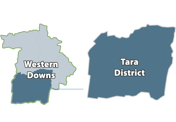 Tara District Map