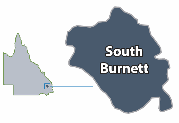 South Burnett Map